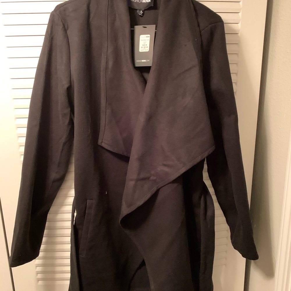 Black Long Pea Coat